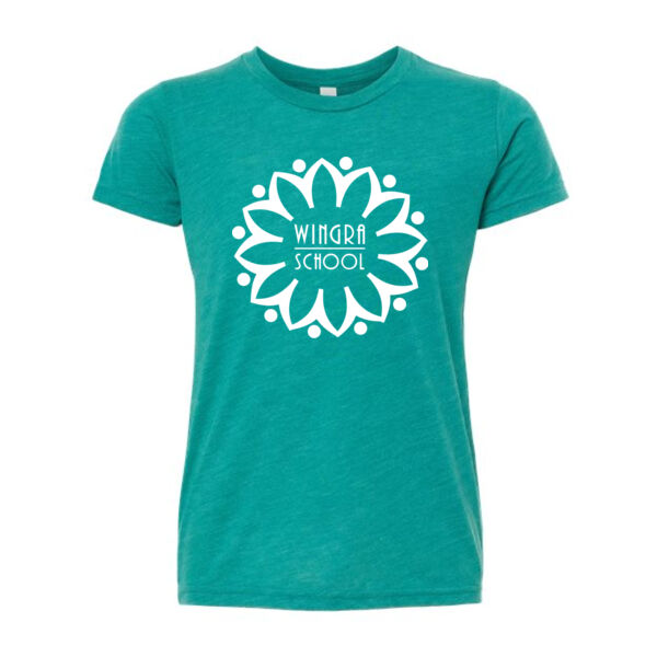 BELLA + CANVAS Youth Triblend Tee - Printed Logo Thumbnail