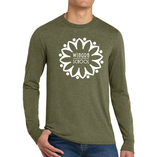 District Perfect Tri Long Sleeve Tee - Printed Logo Thumbnail