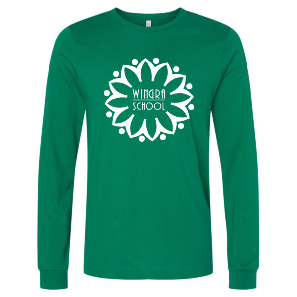 BELLA + CANVAS Unisex Jersey Long Sleeve Tee - Printed Logo Thumbnail