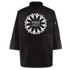 Black Knot Button Chef Coat Thumbnail