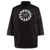 Black Knot Button Chef Coat Thumbnail
